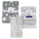 7-Piece Baby Blanket, Swaddler & Receiving Blanket Bundle