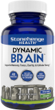 Stonehenge Health Dynamic Brain Supplement - Memory, Focus, & Clarity- Formulated with 40 Unique Nootropic Ingredients Including Choline, Phosphatidylserine, Bacopa Monnieri, and Huperzine A (1 Pack)